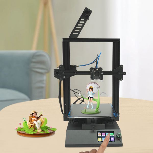 Máquina de impresión 3D, impresora 3D FDM, máquina de impresión 3D de alta precisión, Negro Máquina de impresión 3D, impresora 3D FDM, máquina de impresión 3D de alta precisión, Negro