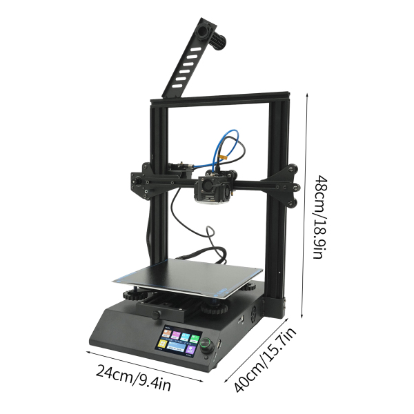 Máquina de impresión 3D, impresora 3D FDM, máquina de impresión 3D de alta precisión, Negro Máquina de impresión 3D, impresora 3D FDM, máquina de impresión 3D de alta precisión, Negro
