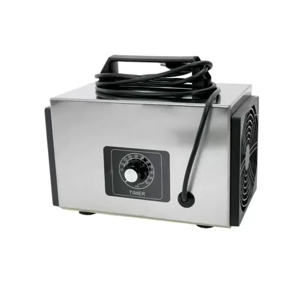 Purificador de aire generador de ozono, salida de ozono de 20 g/h, eliminador de olores, 120 W con temporizador para habitaciones, baños, mascotas