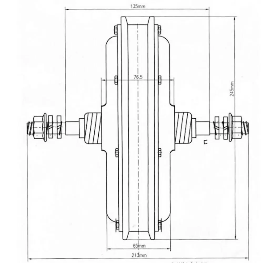 Controlador de motor sin escobillas, 48 V, 1000 W, para bicicleta eléctrica, scooter, etc.