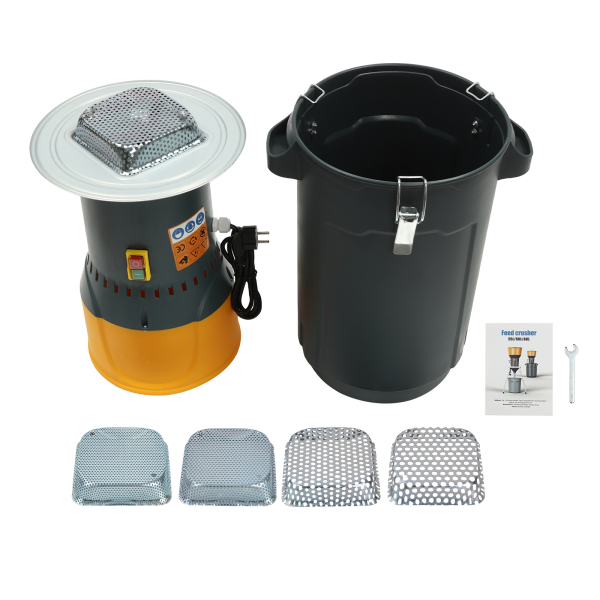 Molino de grano eléctrico para grano Grano de maíz Molino de pienso de trigo Tamices de molinillo + 1 llave(25L) Molino de grano eléctrico para grano Grano de maíz Molino de pienso de trigo Tamices de molinillo + 1 llave(25L)
