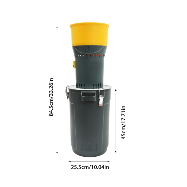 Molino de grano eléctrico para grano Grano de maíz Molino de pienso de trigo Tamices de molinillo + 1 llave(25L) Molino de grano eléctrico para grano Grano de maíz Molino de pienso de trigo Tamices de molinillo + 1 llave(25L)