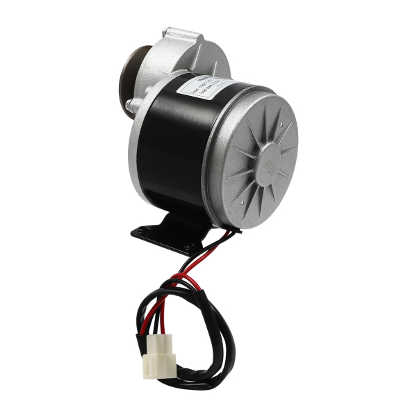 250W 12V Motor eléctrico con engranaje reductor, potente motor eléctrico con polea, motorreductor