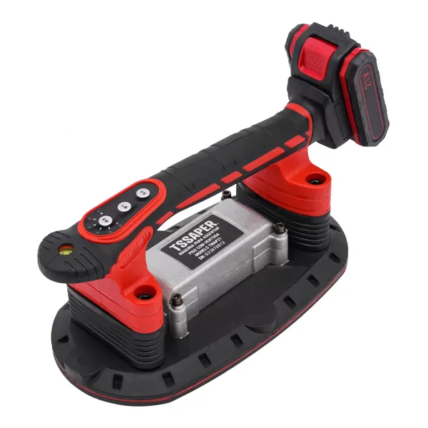 Herramienta de vibración de azulejos, con ventosa eléctrica de vacío, 21 V 2000 mAh, de 6 velocidades