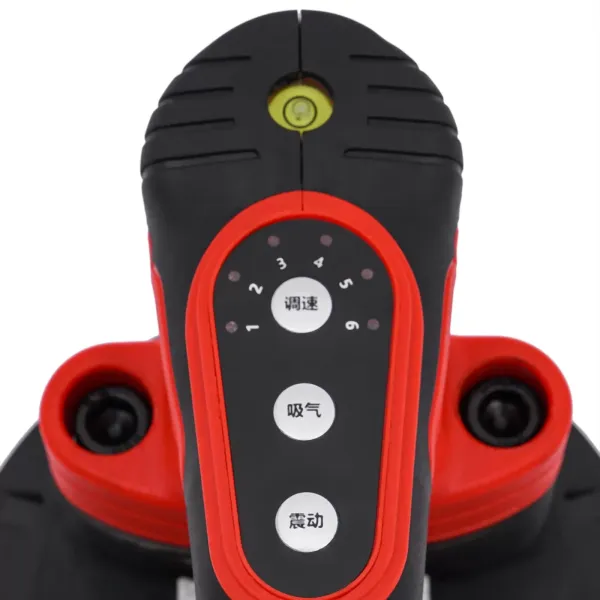 Herramienta de vibración de azulejos, con ventosa eléctrica de vacío, 21 V 2000 mAh, de 6 velocidades