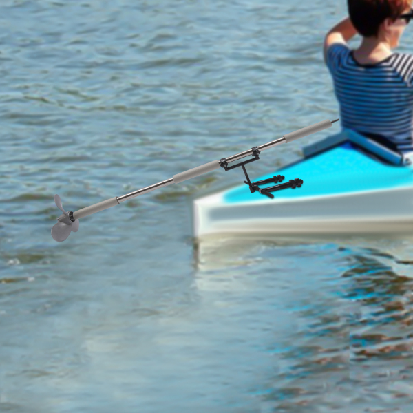 Soporte para motor fueraborda Barco pequeño / Kayak Soporte para taladro eléctrico Motor fueraborda de accionamiento manual