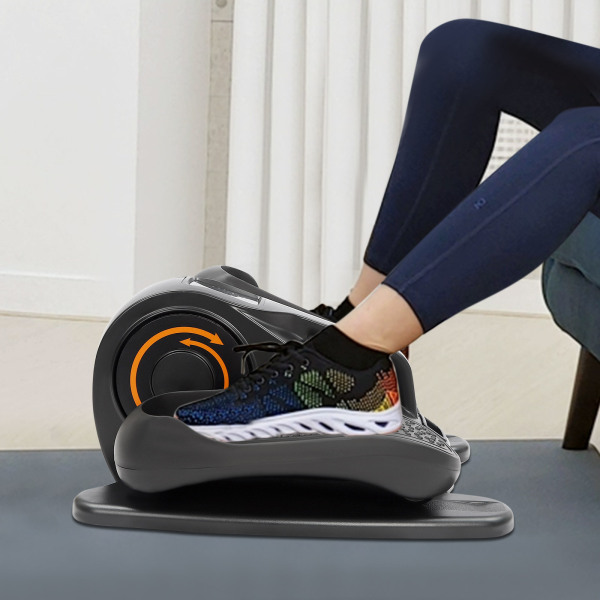 Bicicleta elíptica Mini Estática Entrenador de Piernas con Pantalla LCD Ajuste de Dirección y Velocidad de Pedales Bicicleta elíptica Mini Estática Entrenador de Piernas con Pantalla LCD Ajuste de Dirección y Velocidad de Pedales