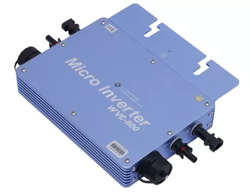 Inversor de corriente WVC-600W LCD Grid Tie Micro Inversor, resistente al agua, IP65, panel solar, central de balcón, MPPT, sistema fotovoltaico